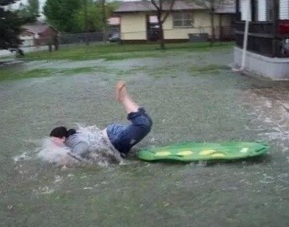 Just A Chill Fall Into a Lake, No Biggie