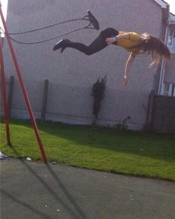 The girl who flew too close to the sun.