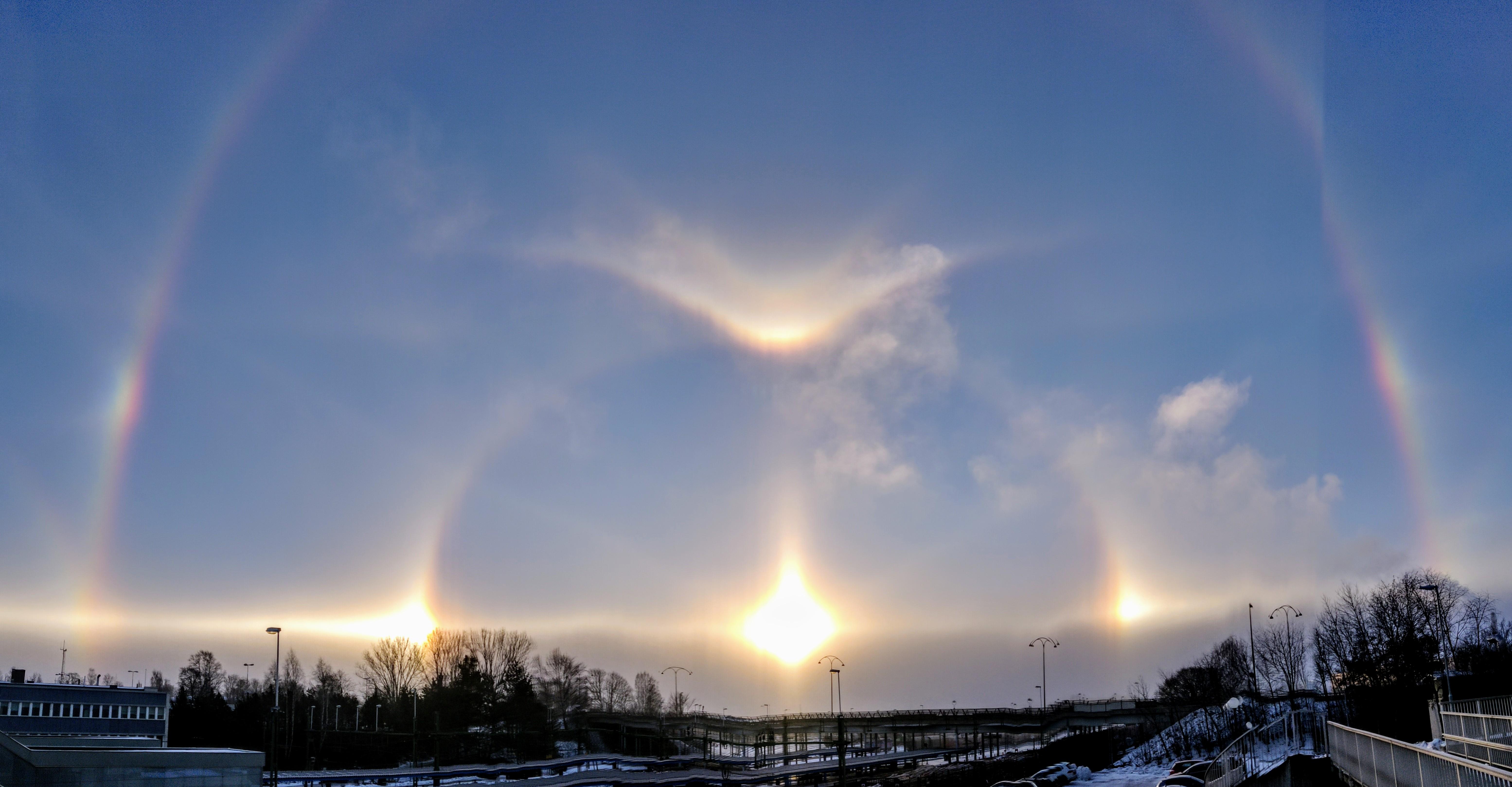 Partly cloudy, partly magical.