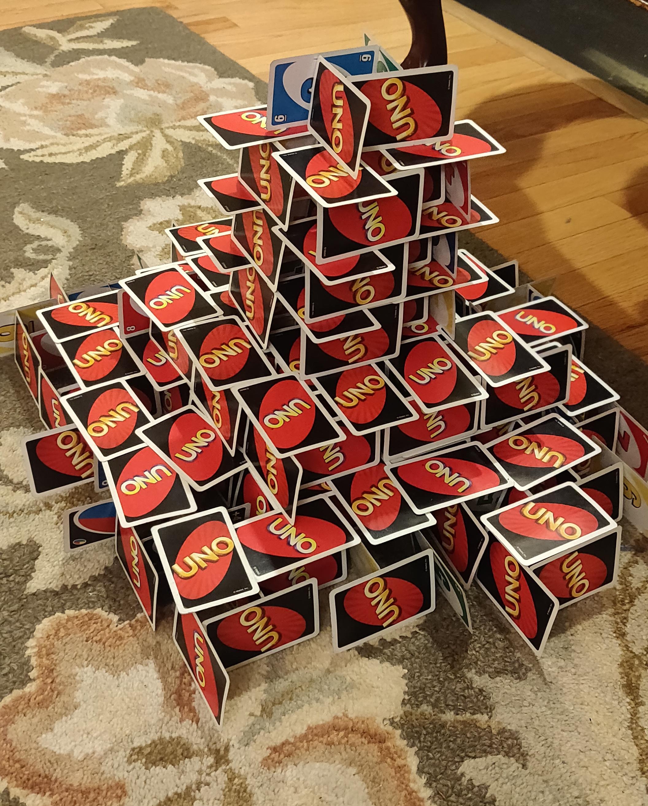 Who needs a blueprint when you have luck?