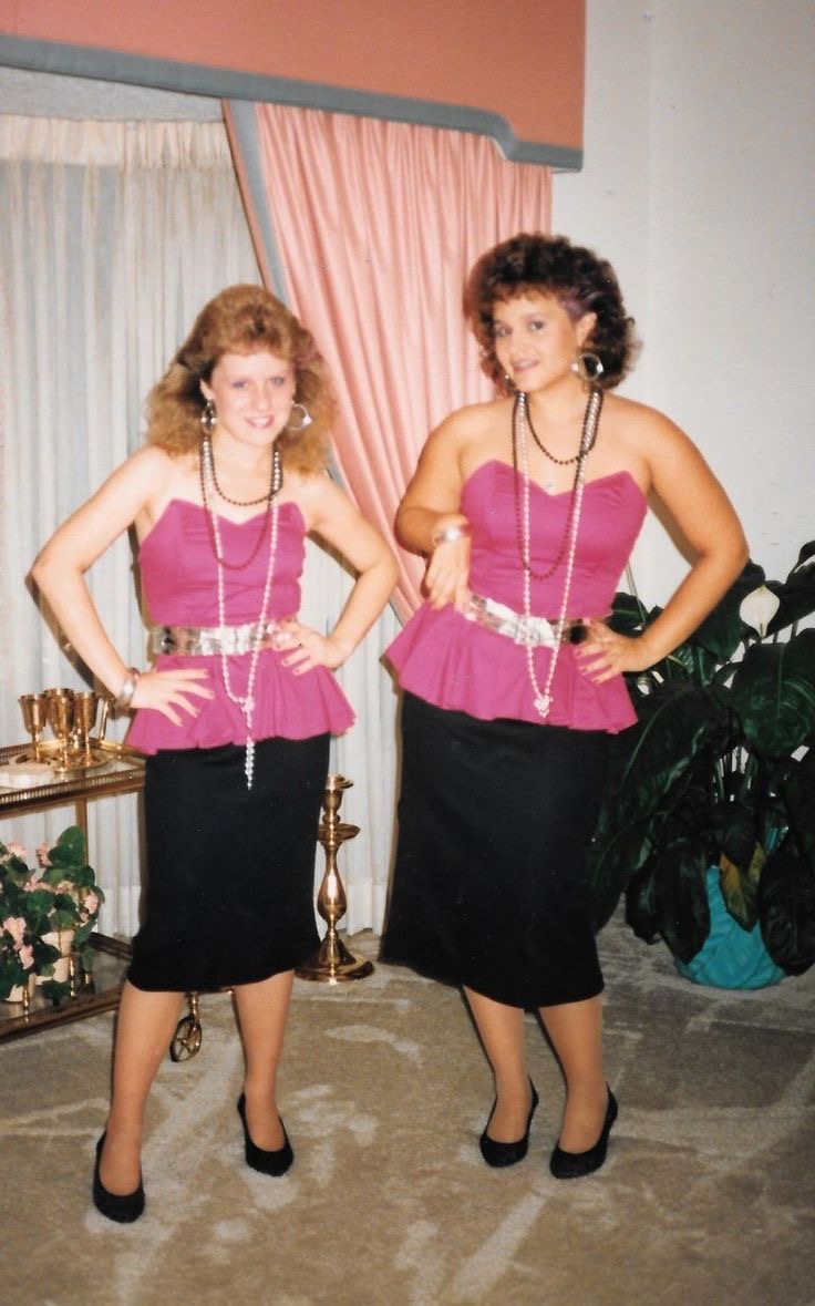 Double Trouble in Pink & Black