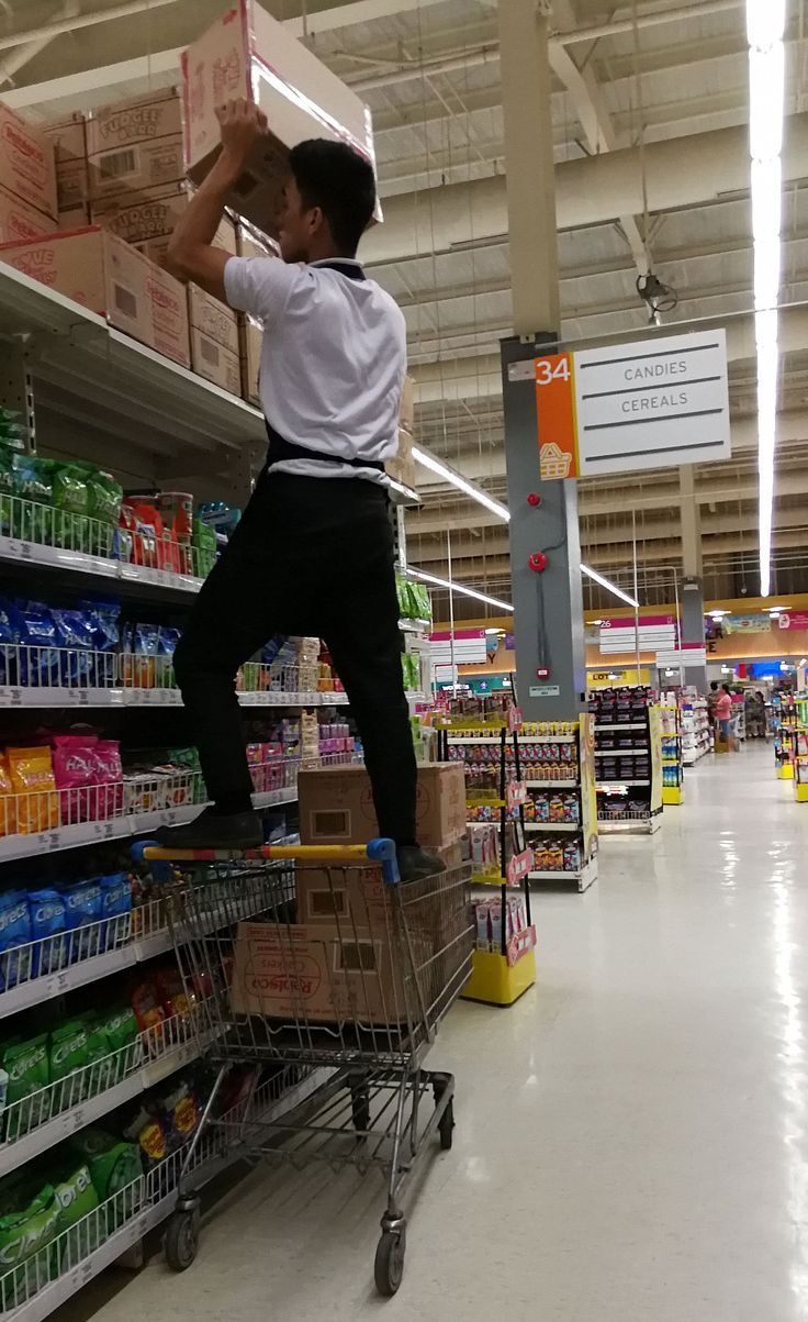 Grocery Store Gymnastics