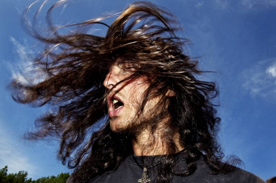 Headbanging is in his DNA.