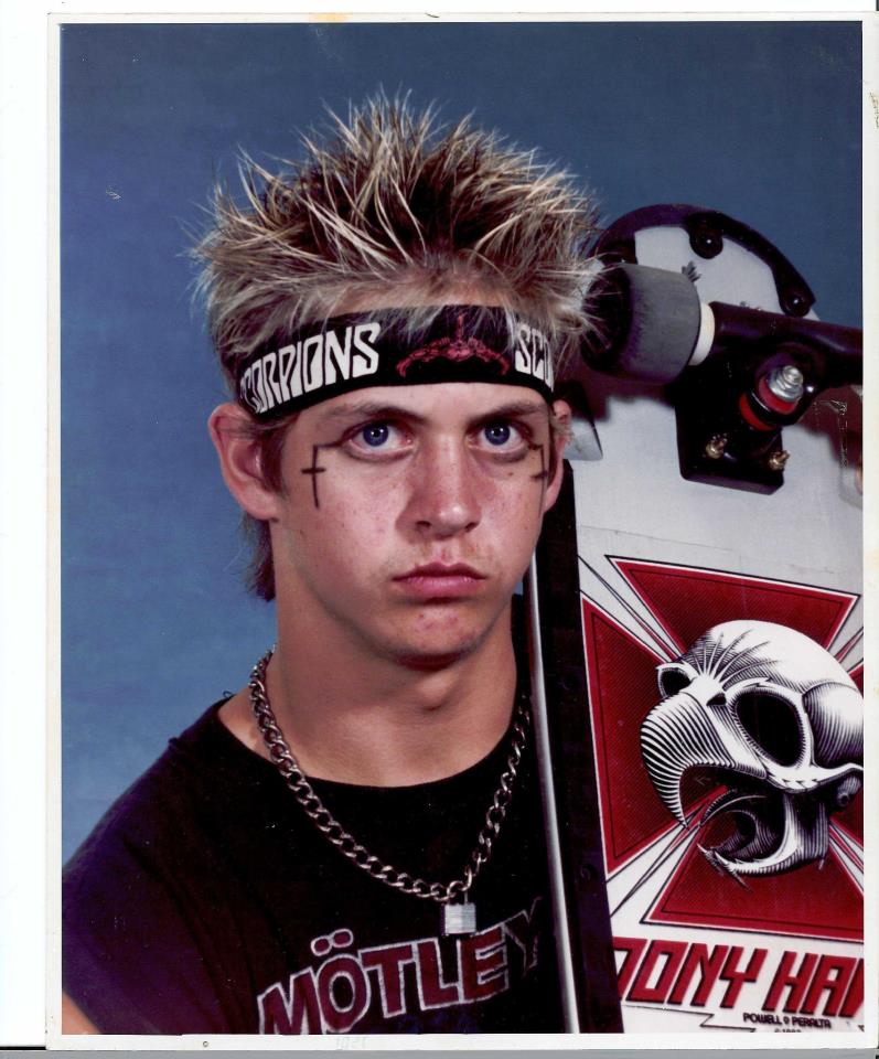 The face you see when you join the mosh pit.