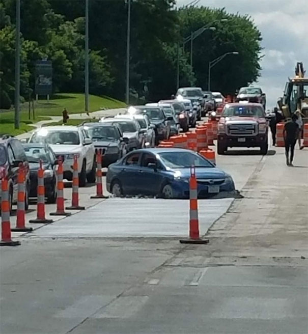 Let's ignore the orange cones challenge.