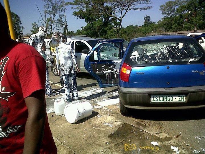 It'll be fine to take the paint in the front, they said.