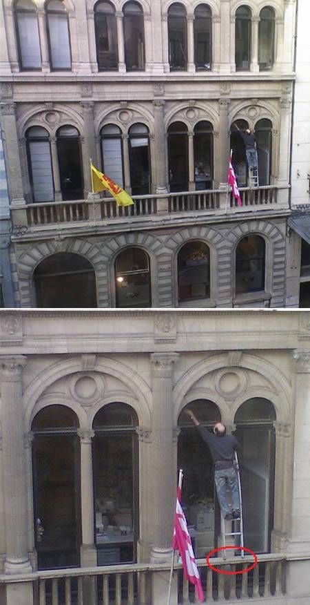 The Balcony Ladder Challenge