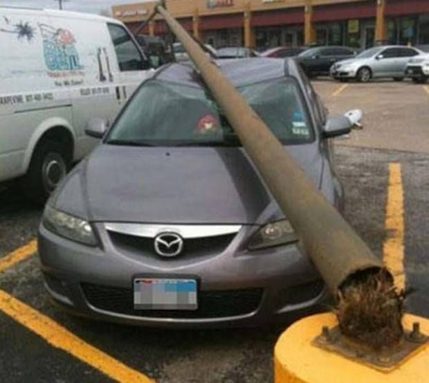 Just Park It Under the Pole, They Said…