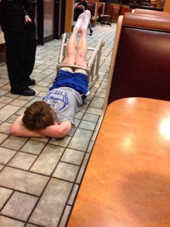 Chair Said ‘Not Today, Satan.’