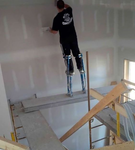 Stilts + Planks + Ladders = Spine Surgery Incoming