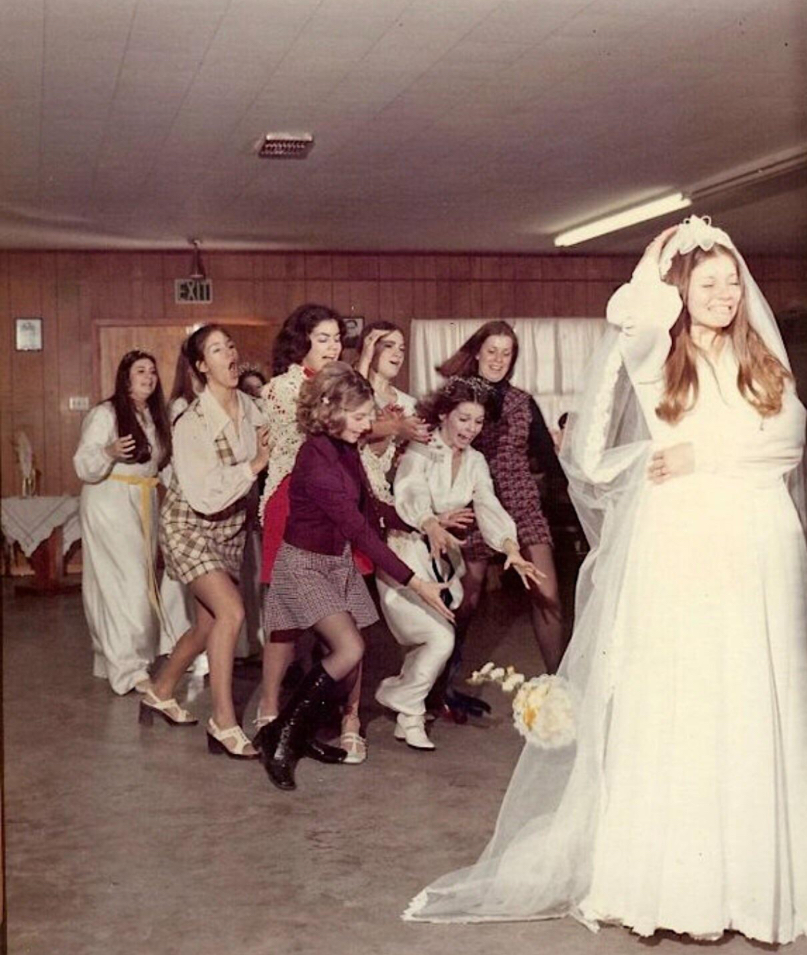 The Toss Heard ‘Round the Reception