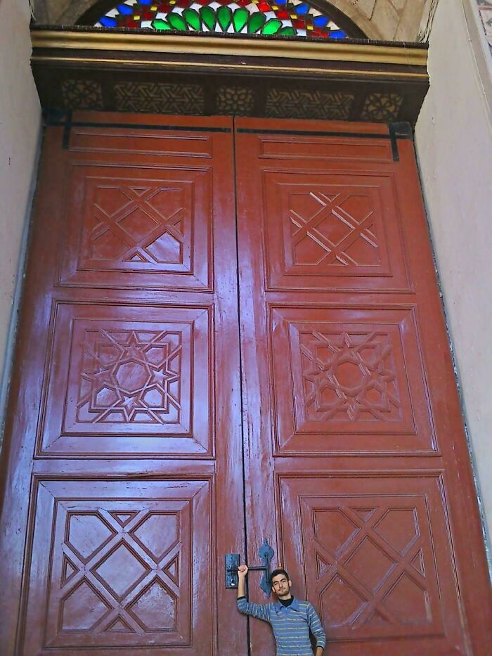 When the door turns you into a side character.