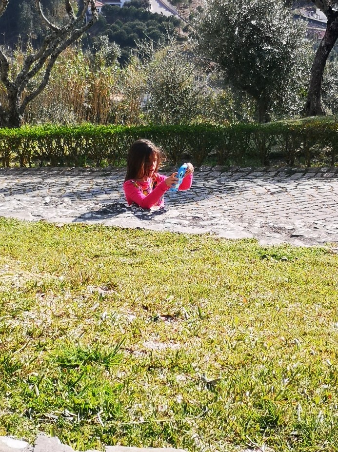 She is the glitch in the matrix.