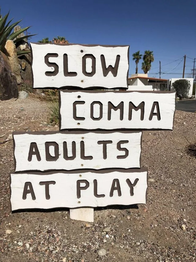 Grammar saves lives.