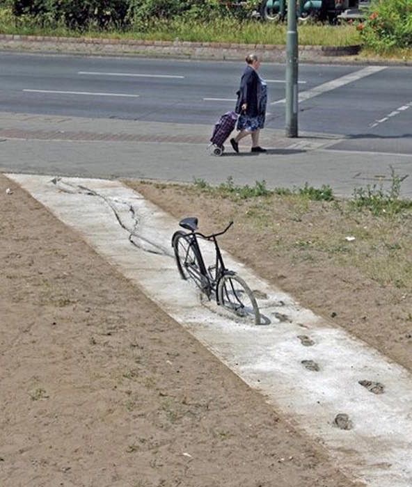 The sculpture is complete.