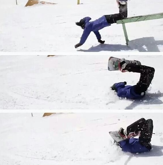 Snowboarder Goes Face-First into a Full Identity Crisis