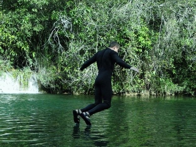 Only Jesus Could Walk On Water, Man