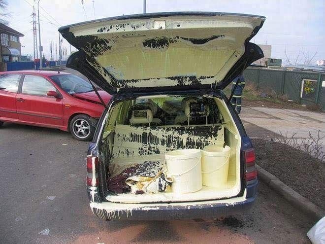 Backseat: 10 Gallons of Regret