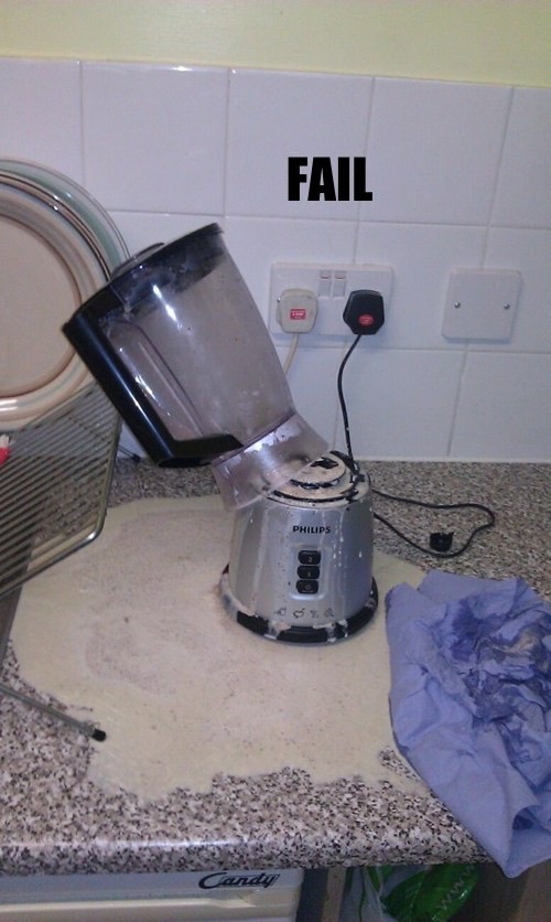 Mixer? More Like Splash Zone