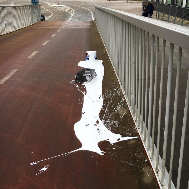 Someone just had the worst morning ever.