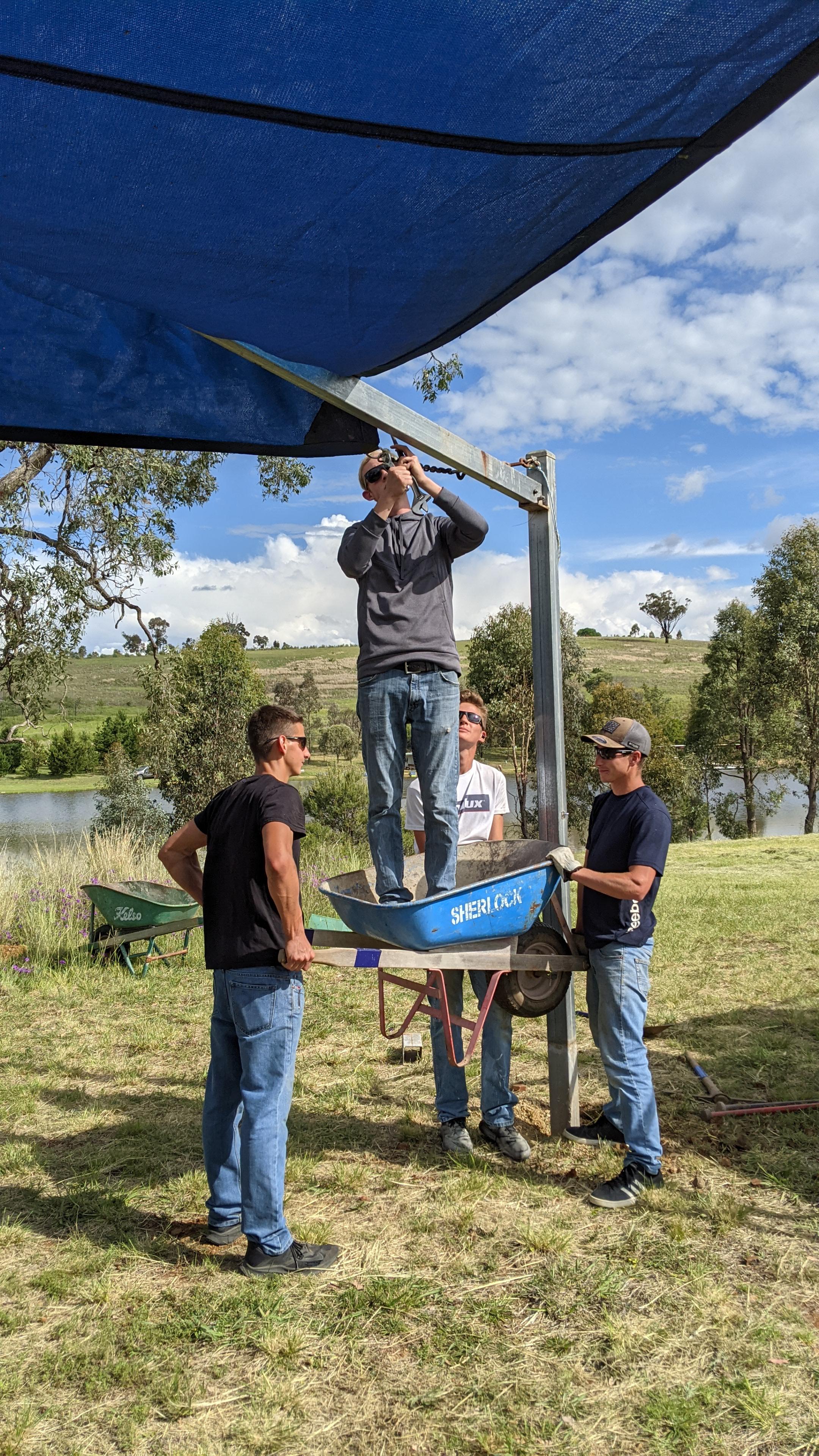 Just bros helping bros.