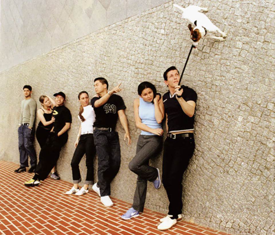 When the whole squad enters the matrix.