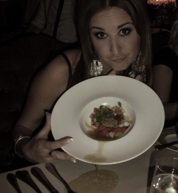 Serving Face. And Sauce.