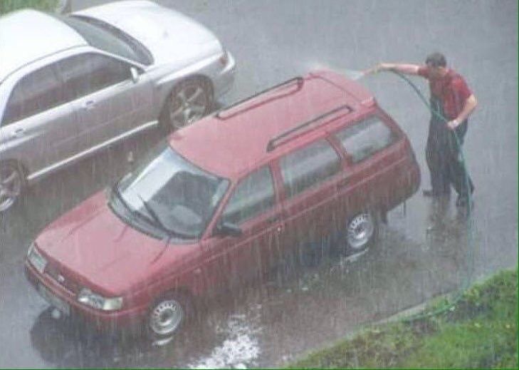 Free Rinse. Dumb Effort.