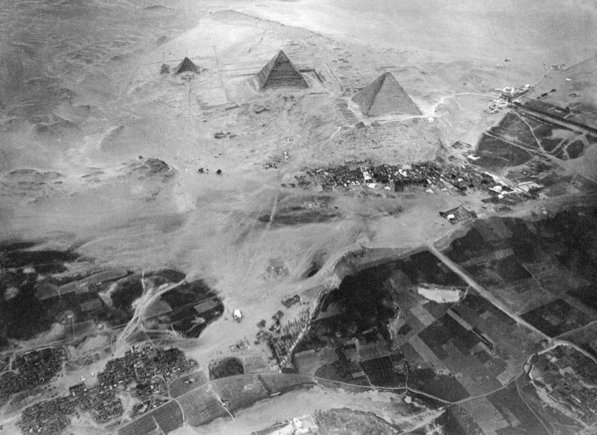 Bird’s Eye Over the Pyramids