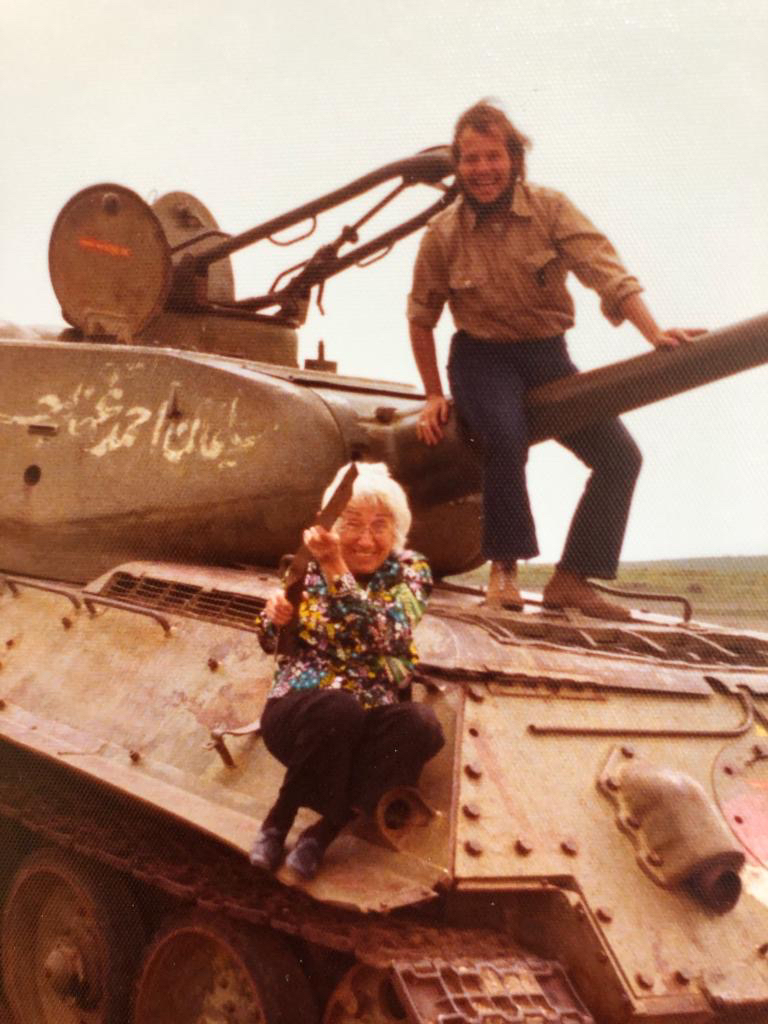 She's seen some things.