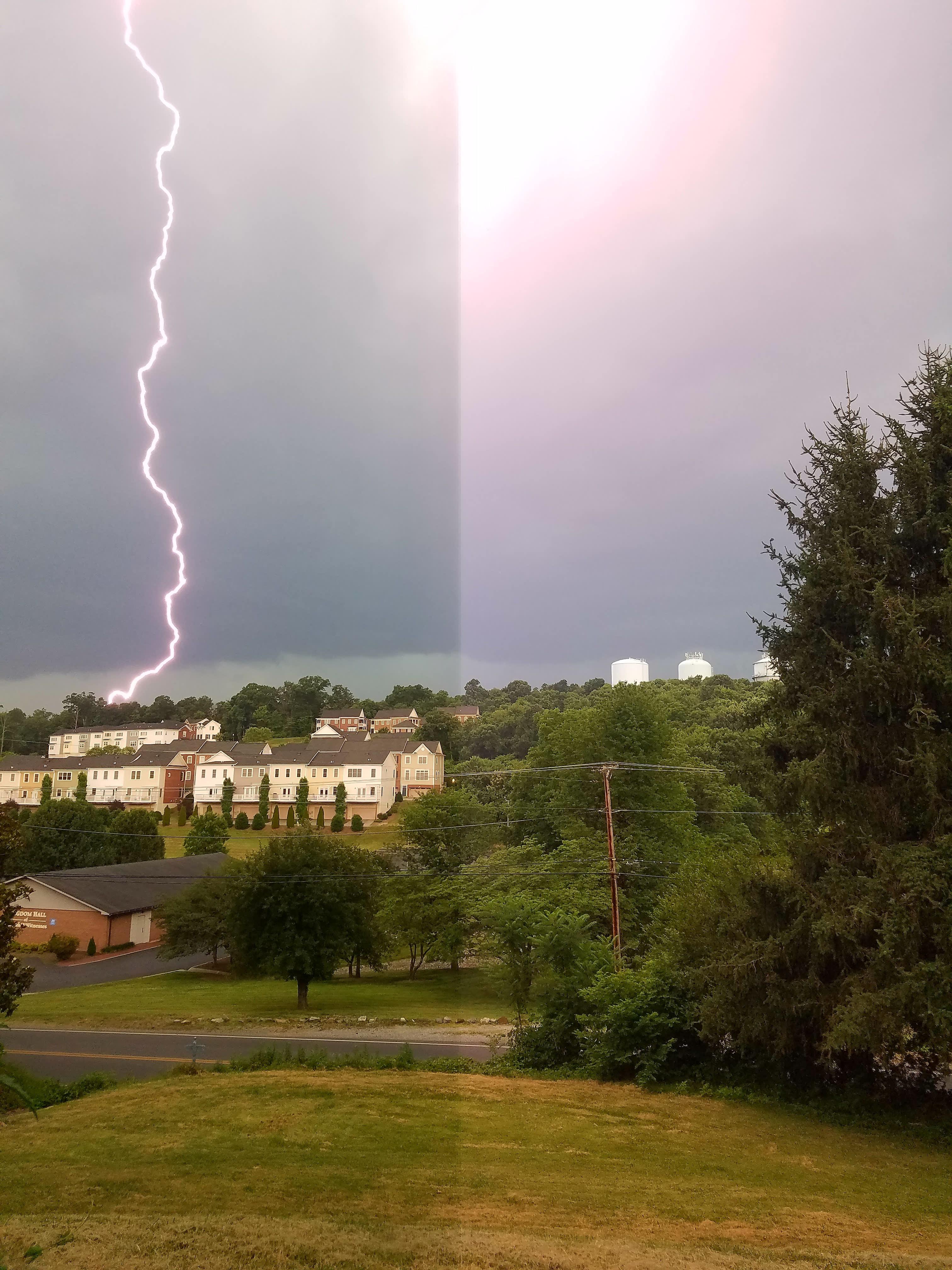 A natural perfect slip-screen moment.