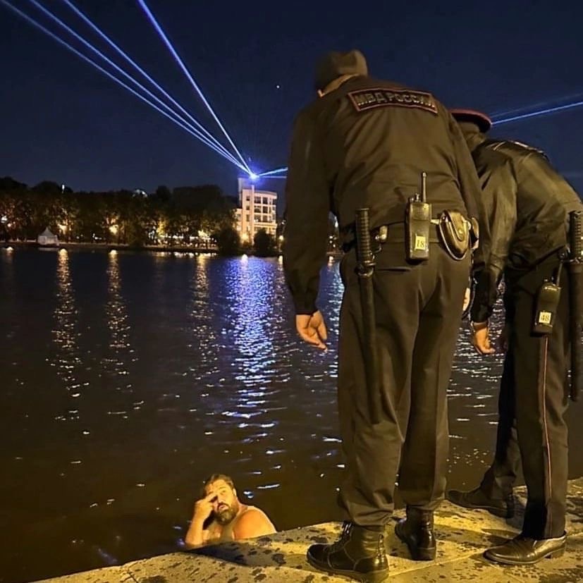 Moonlight Swim & Middle Finger Diplomacy