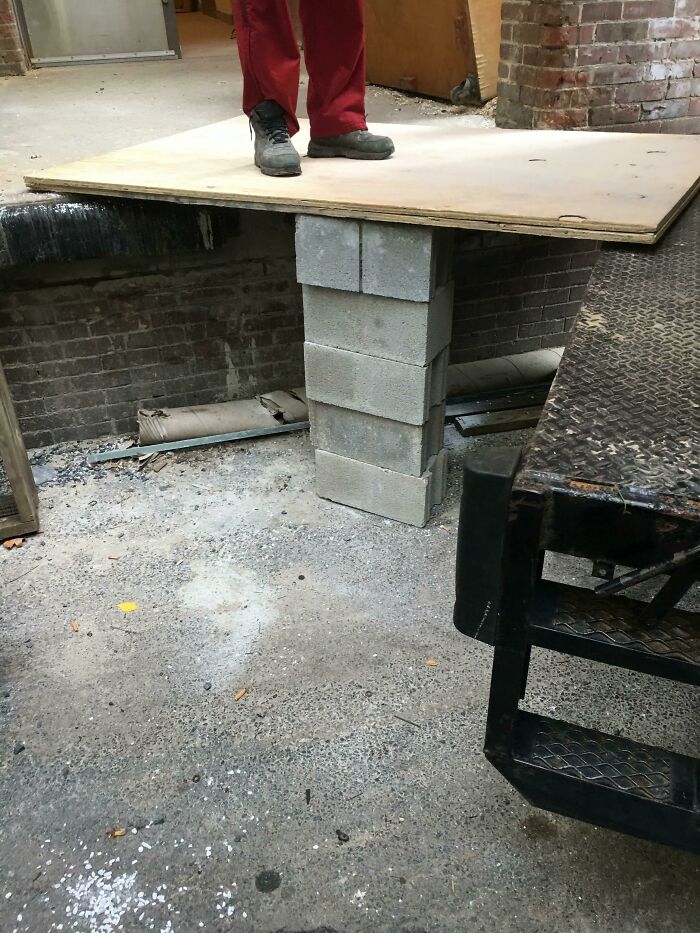 A temporary solution and a permanent scar.