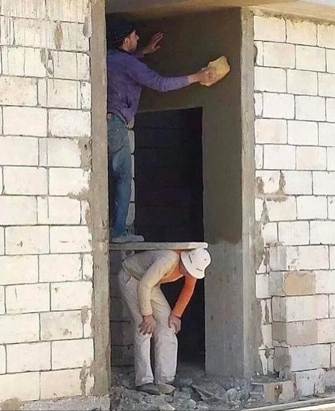 When you do everything with your coworker.