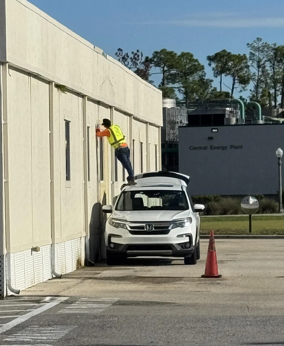 When the company car becomes essential.
