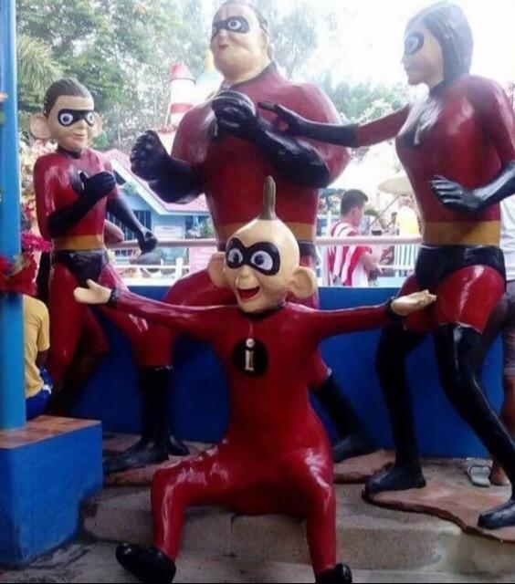 The incredibles, but nightmare version.