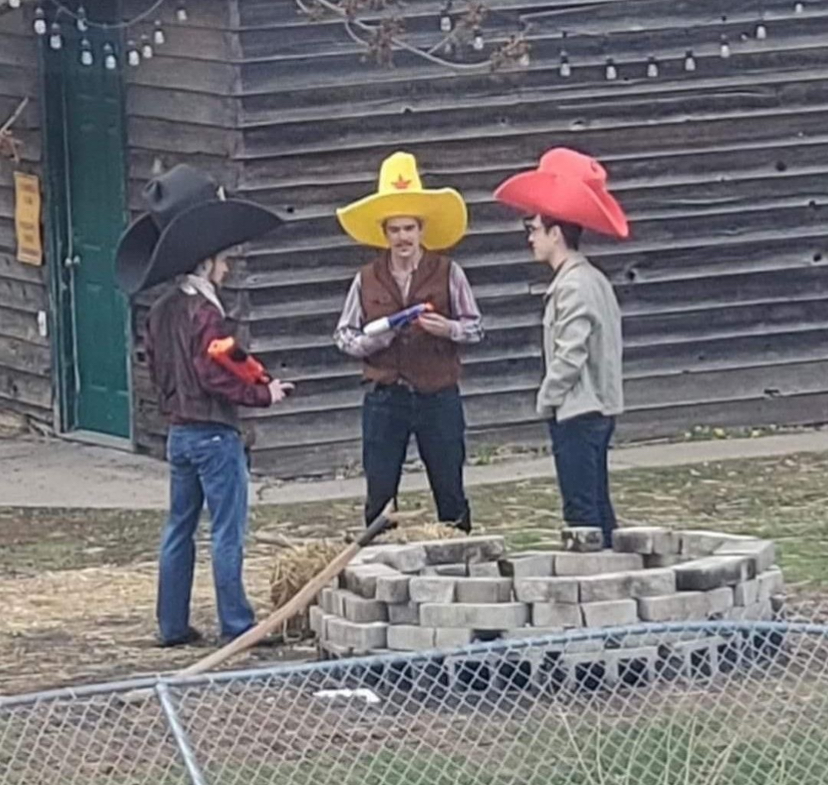 The Three Hat-sketeers.