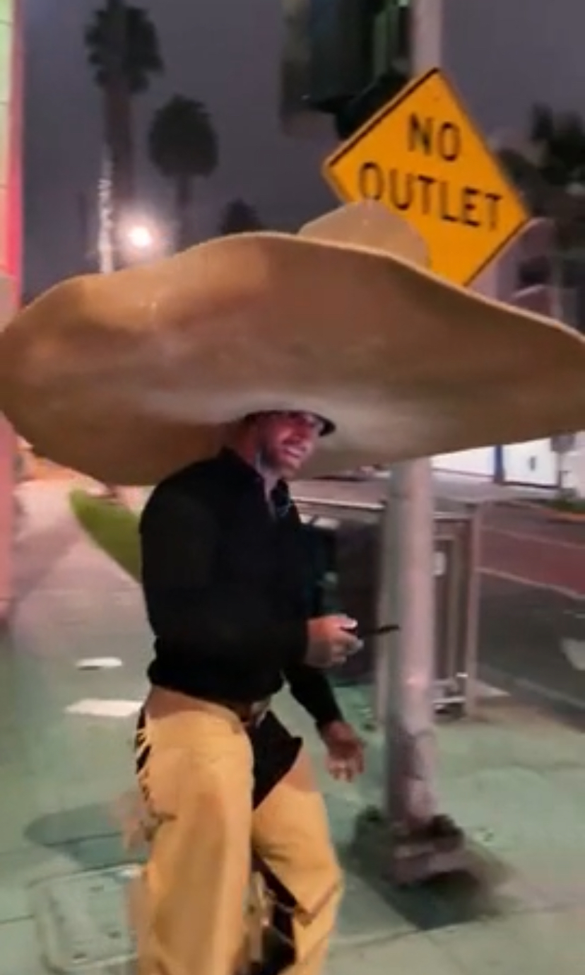 Sidewalk Sheriff Reporting for Duty.