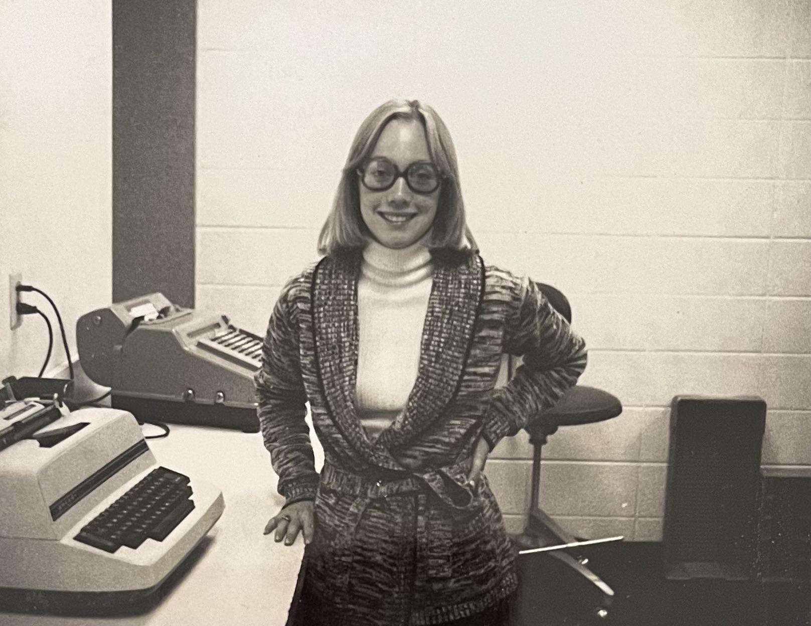 Before laptops were cool.