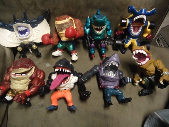Street Sharks Talking Action Figures