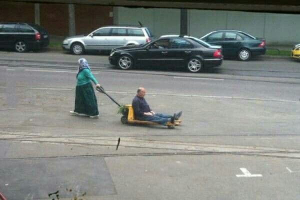 Grandma’s Drag Race