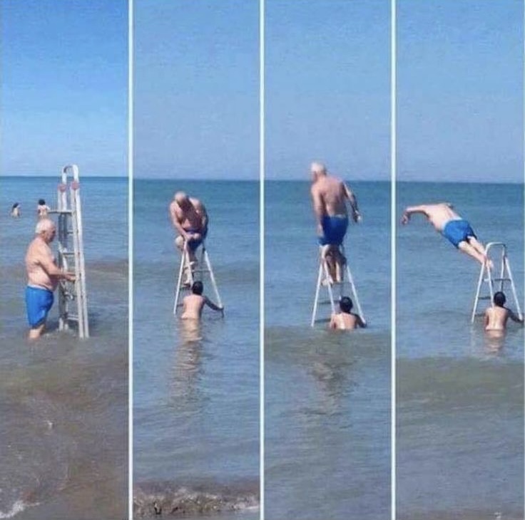 Beach Ladder Dive