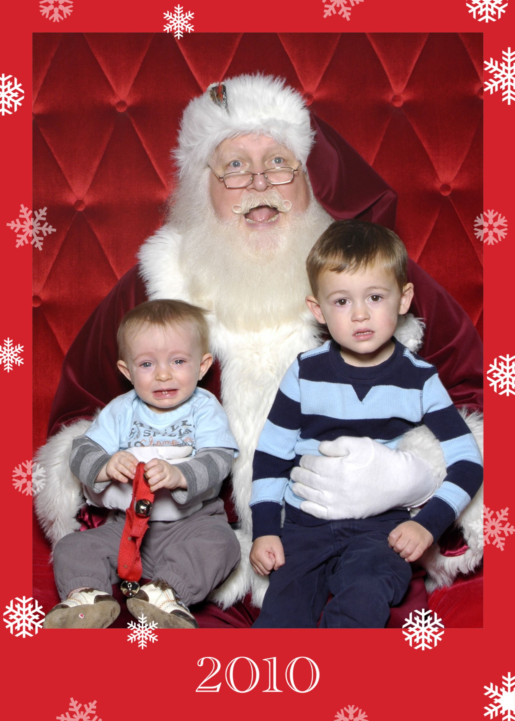 One kid's confused and the other just wants to leave.