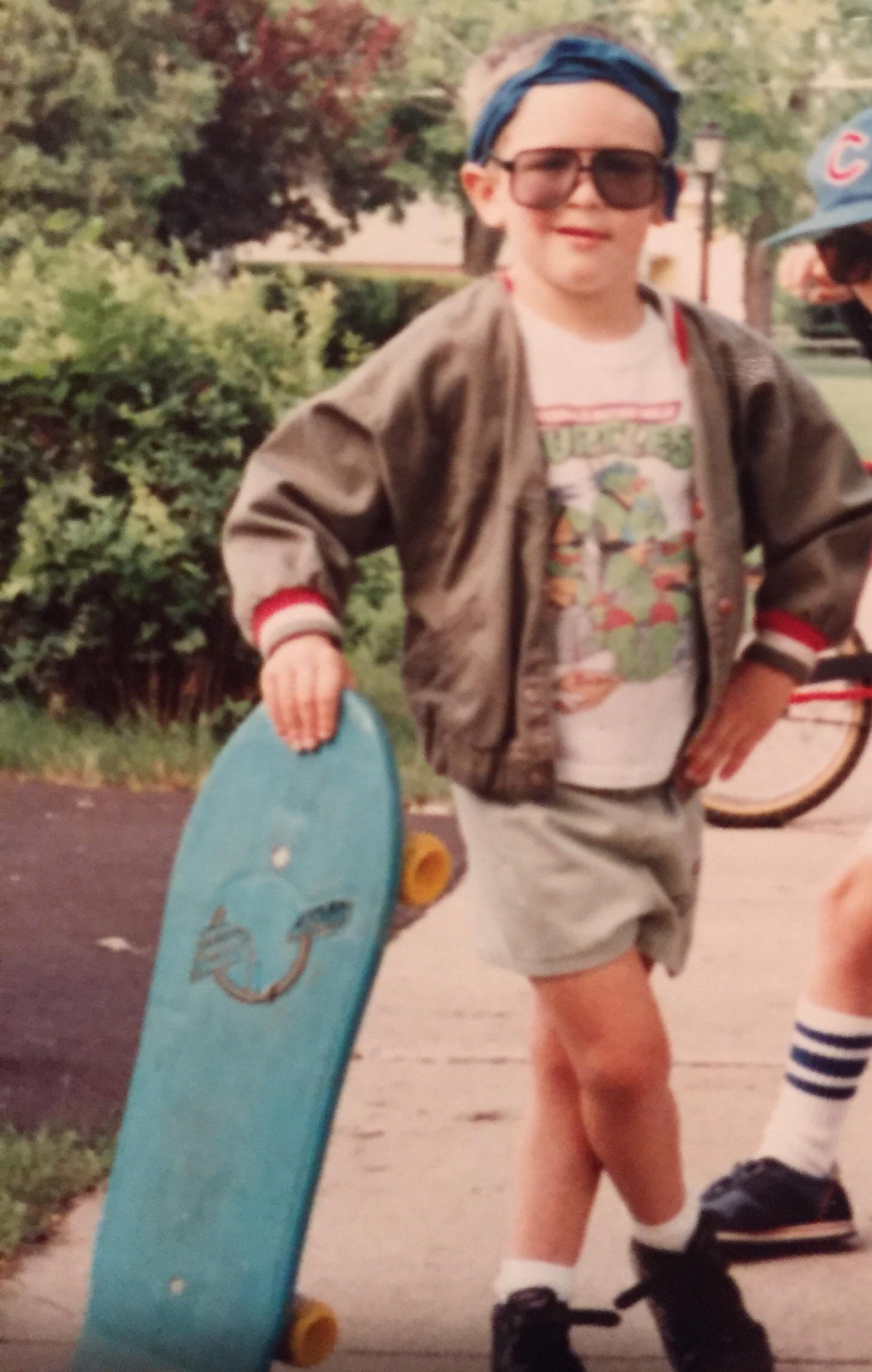 Being the coolest kid on the block was hard work.