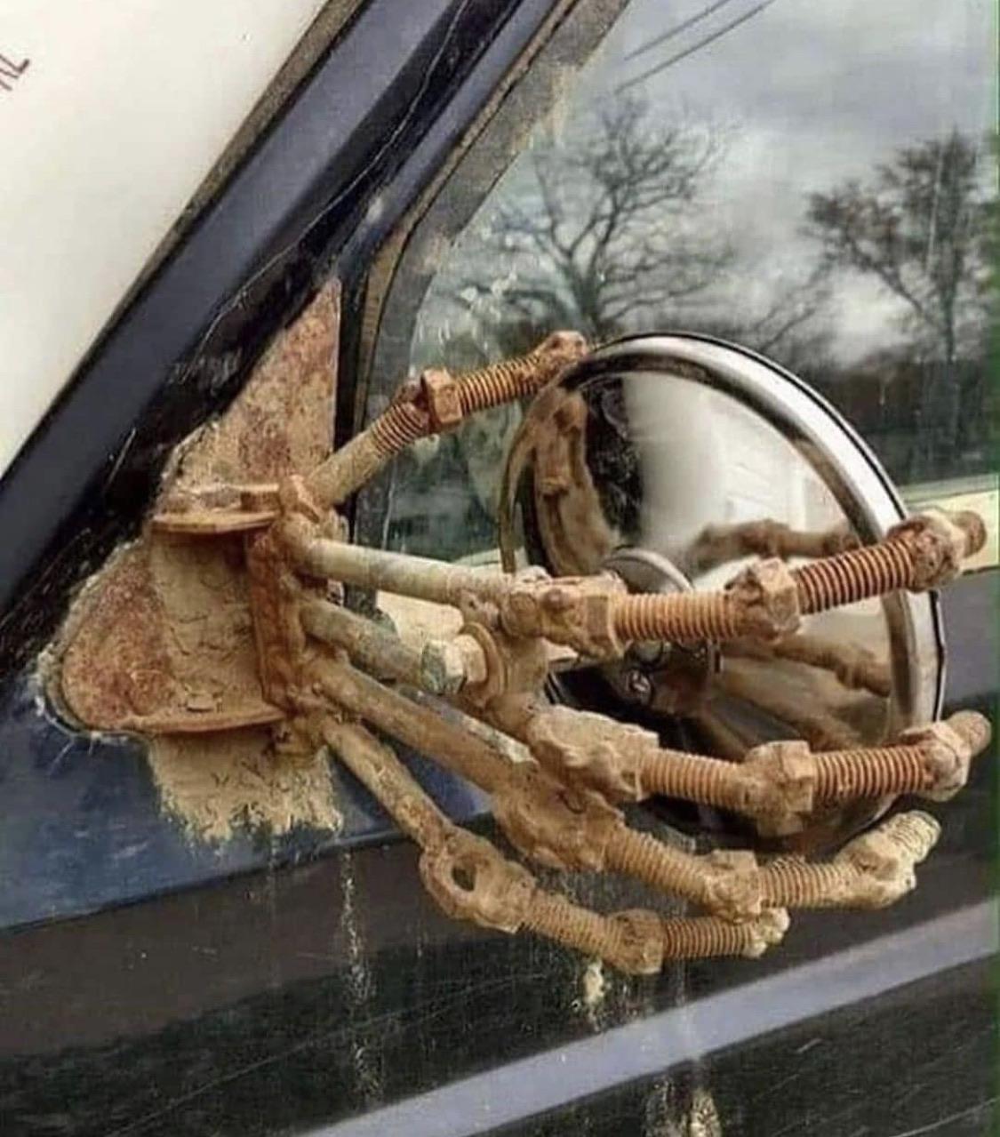 When your invention gives off Mad Max energy.