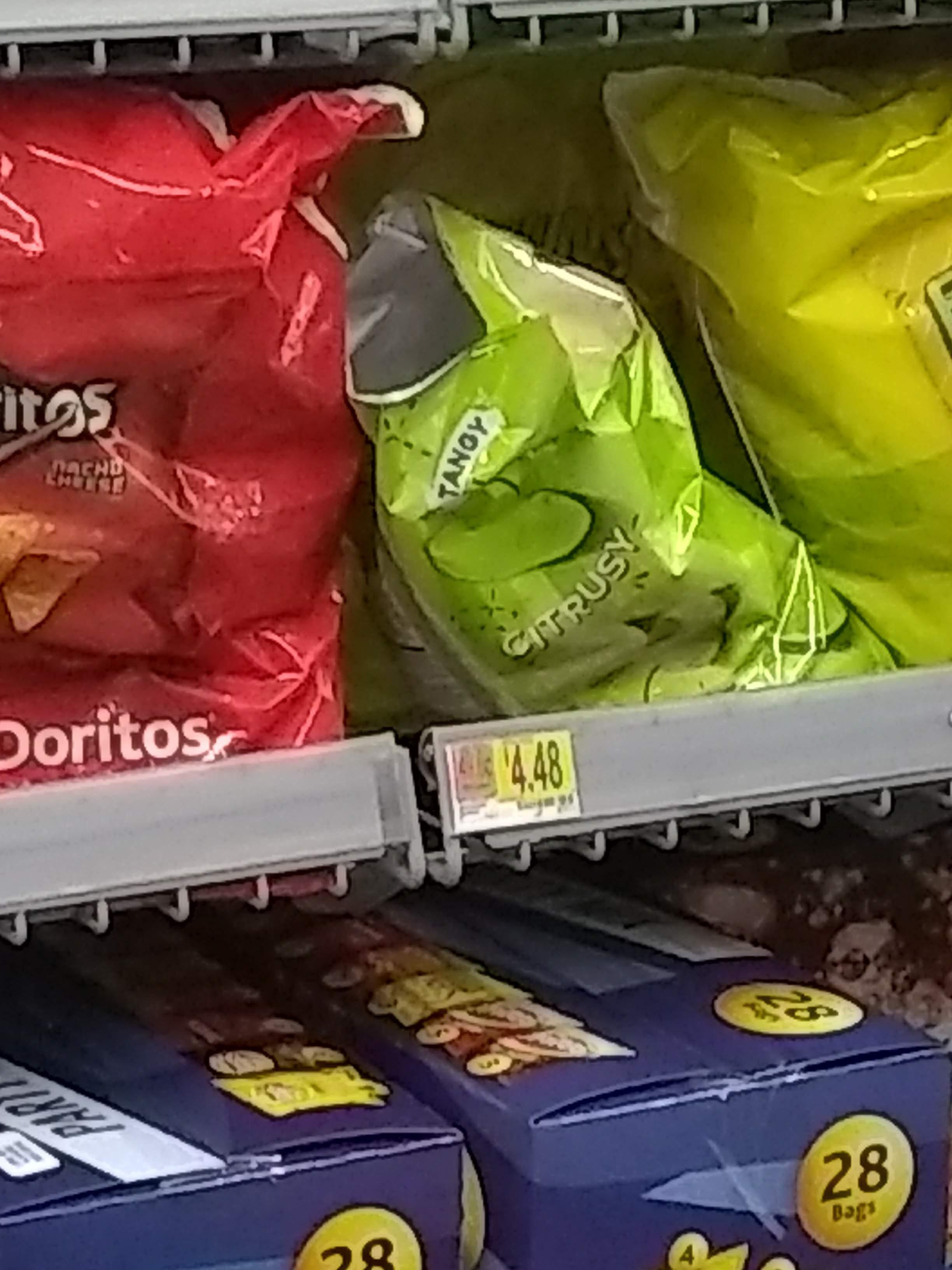 Just a little snack to make the shopping better.