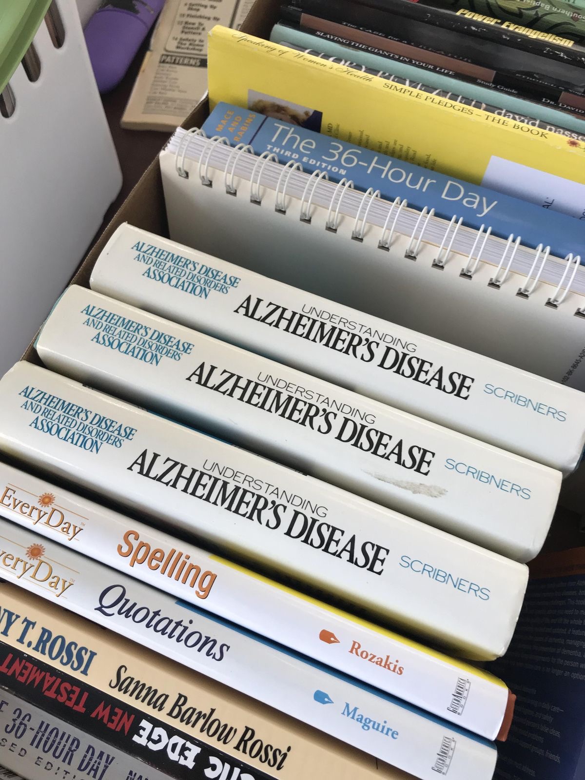 A Whole Shelf of Forgetfulness