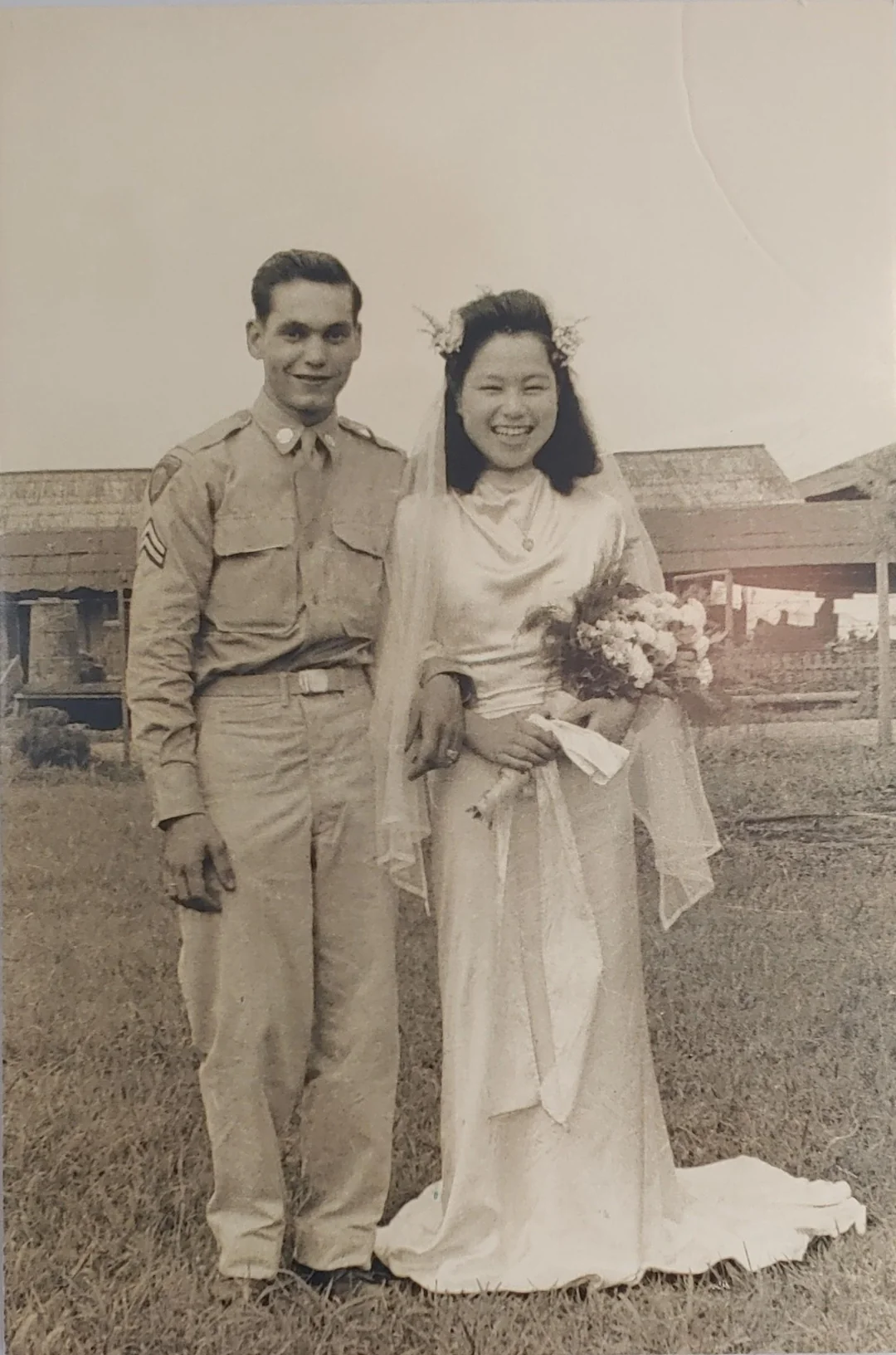 They decided forever and their smiles show it.