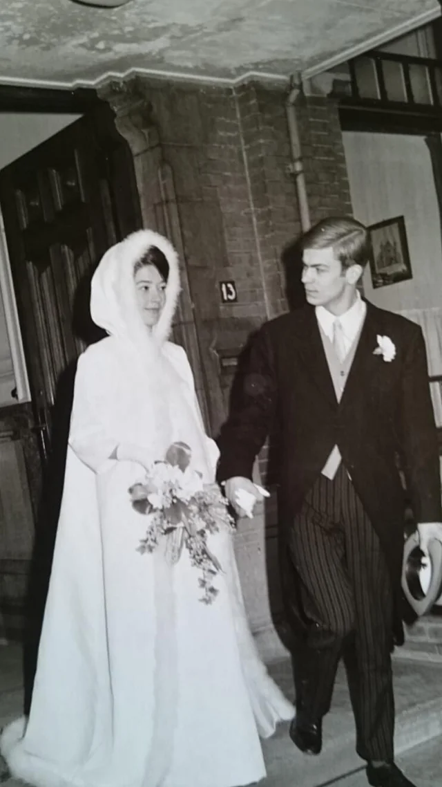 A winter wedding straight out of a fairytale.