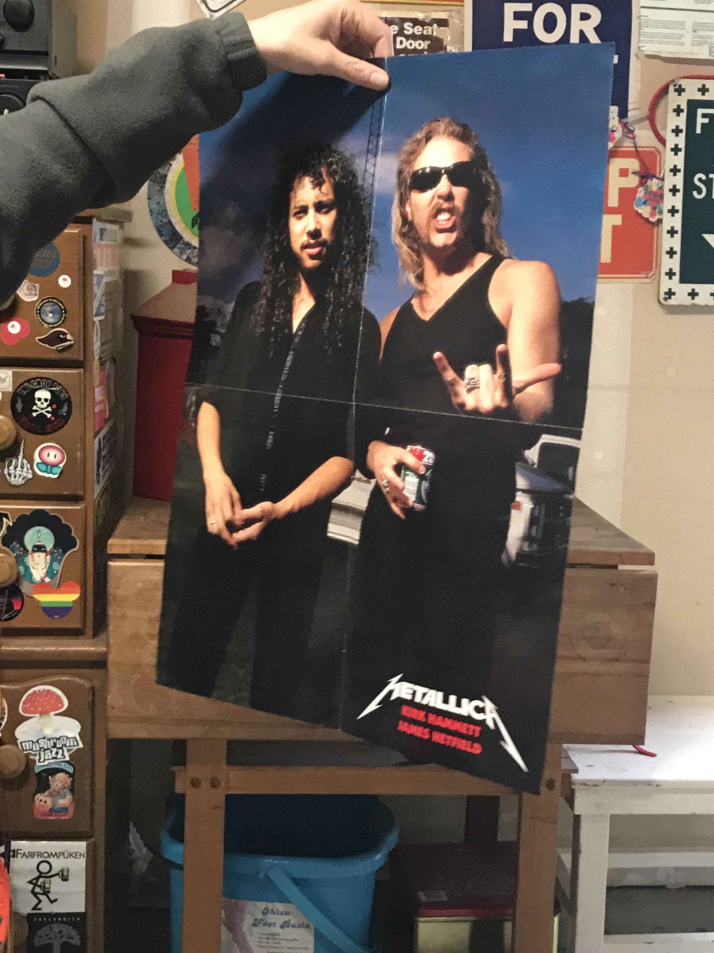 When trash metal ruled the world.